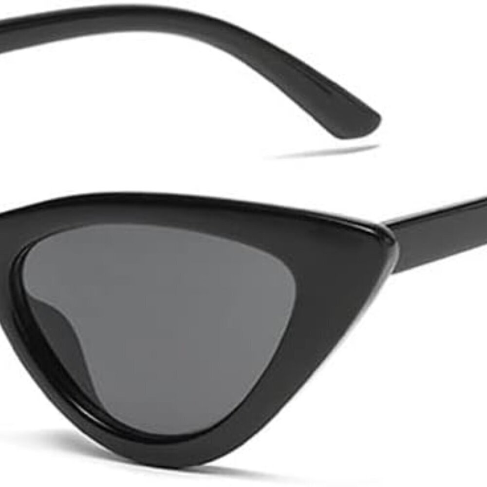 Cat Eye Sunglasses for Women Vintage Goggles Plastic Frame Sunglasses